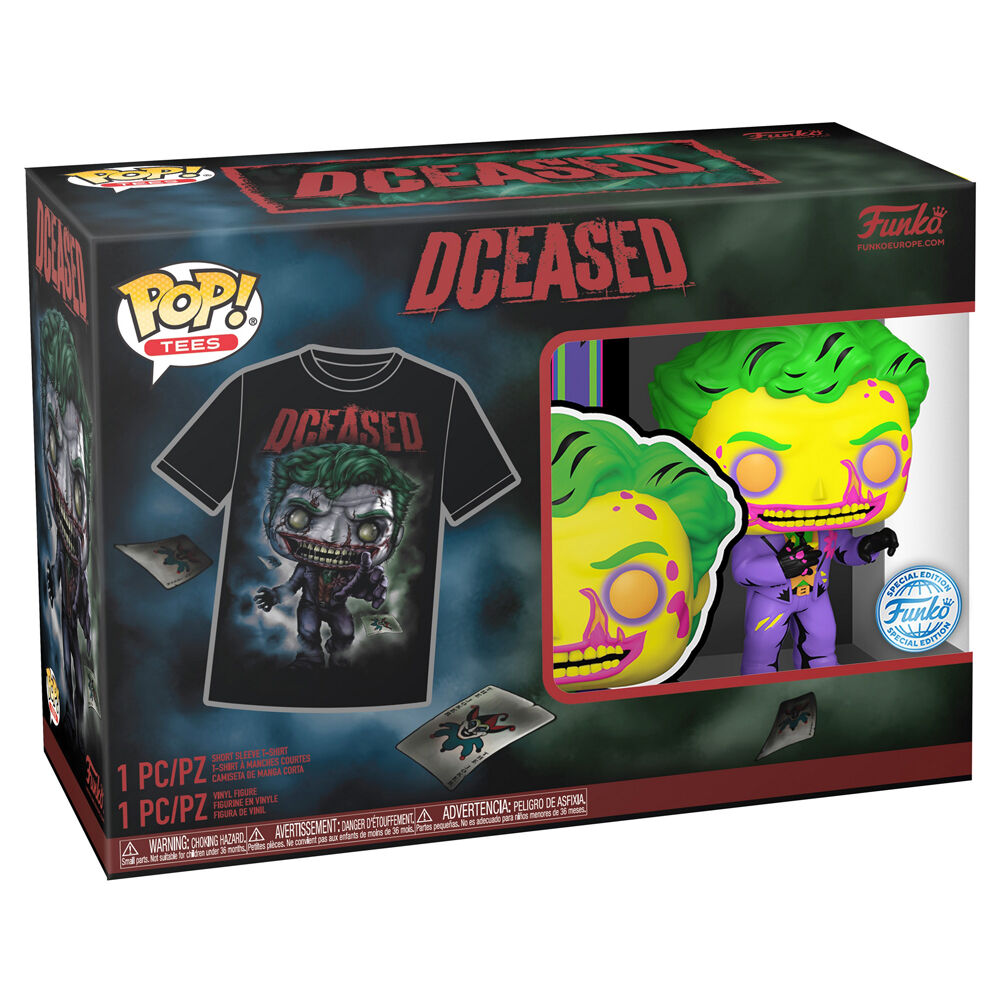 Figurine Funko POP! Set figura POP & Tee DC Comics Joker, vue 2