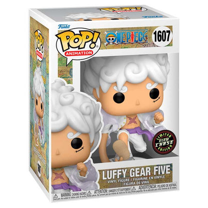 Figurine Funko POP! One Piece Luffy Gear Five 5 + 1 Chase, vue 2