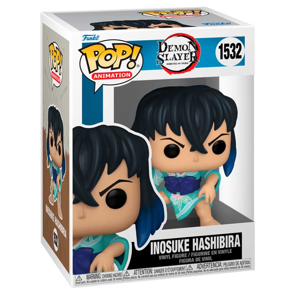 Figurine Funko POP! Demon Slayer Kimetsu no Yaiba Inosuke Hashibira, vue 2