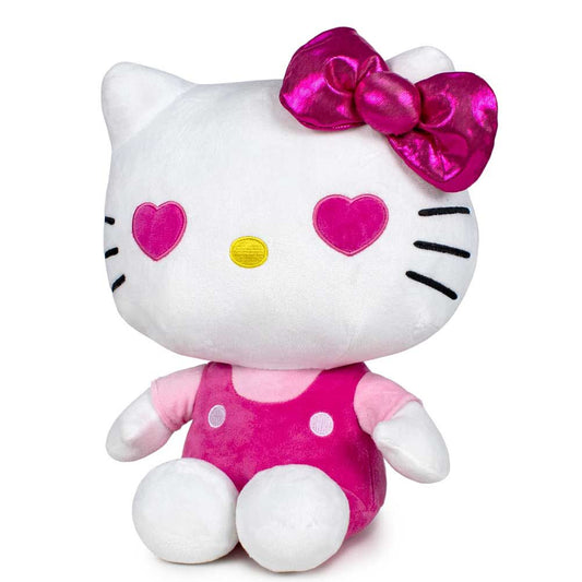 Peluche Hello Kitty 50e Anniversaire Rose 32 cm