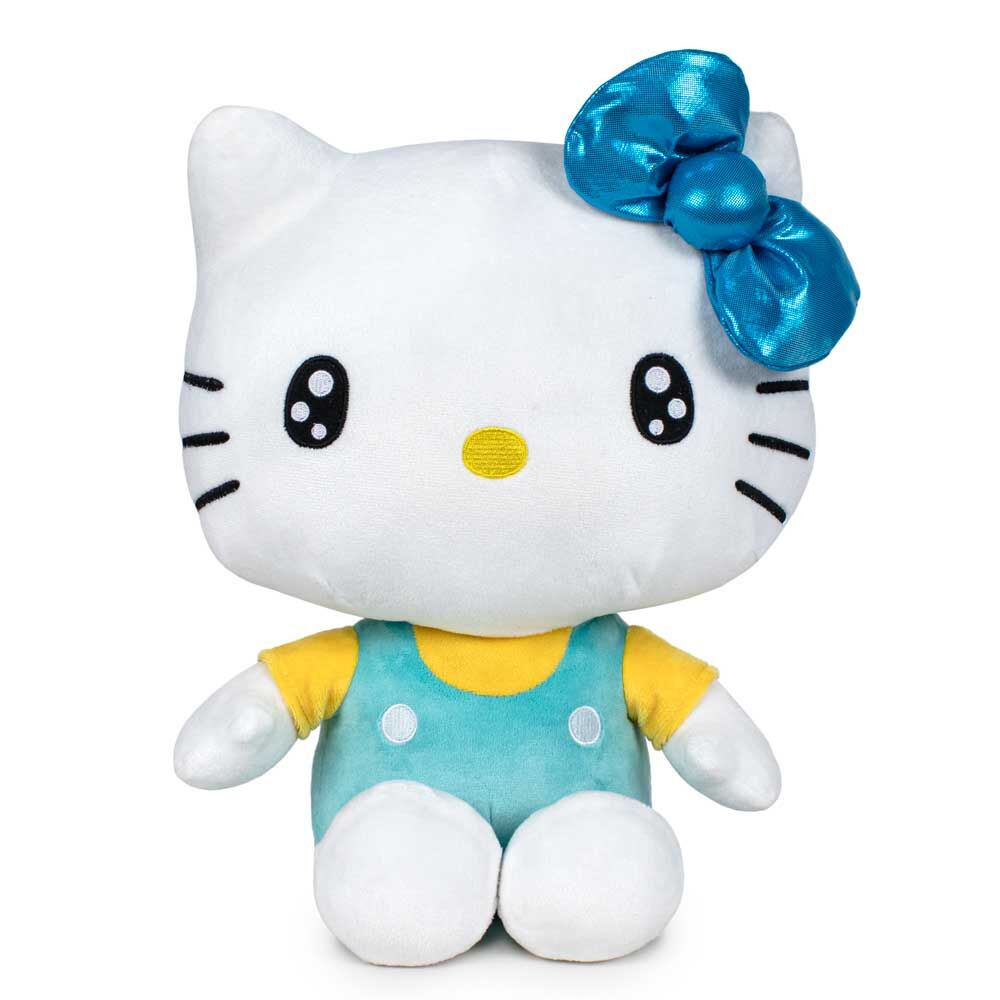 Peluche Hello Kitty 50e Anniversaire Bleue 32 cm