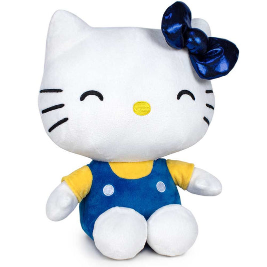 Peluche Hello Kitty 50e Anniversaire Bleu Foncé 32 cm