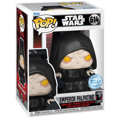 Figurine Funko POP! Star Wars Emperor Palpatine Exclusive, vue 2