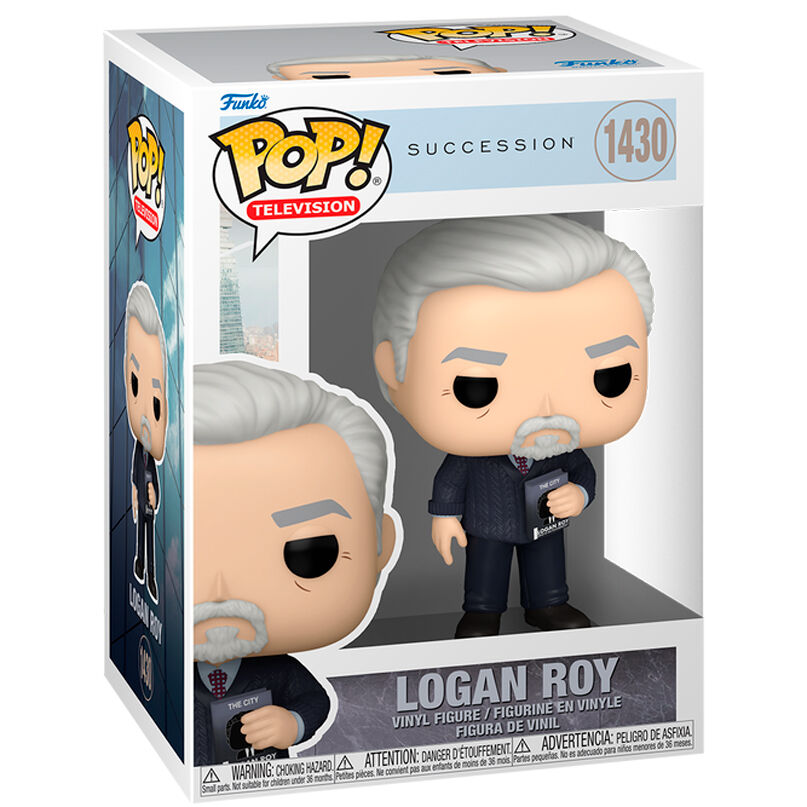 Figurine Funko POP! Succession Logan Roy, vue 2