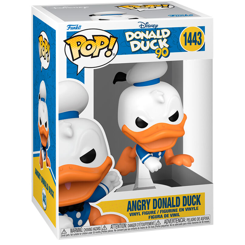 Figurine Funko POP! Disney 90th Anniversary Angry Donald Duck, vue 2