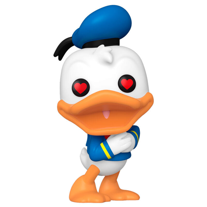 Figurine Funko POP! Disney 90th Anniversary Donald Duck with heart eyes, vue 2