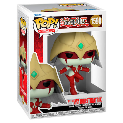 Figurine Funko POP! Yu Gi Oh! Elemental Hero Burstinatrix, vue 2