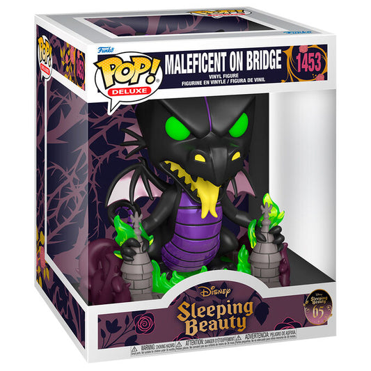 Figurine Funko POP! Deluxe La Bella Durmiente Maleficent on Bridge