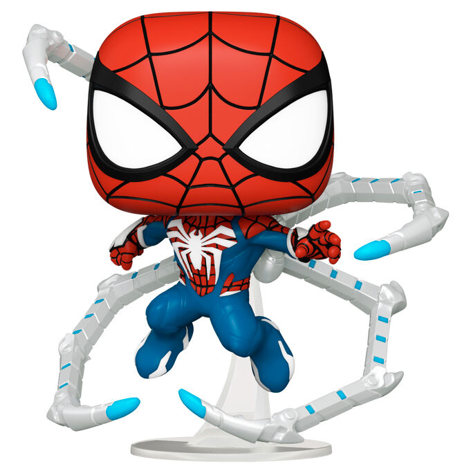 Figurine Funko POP! Marvel Spiderman 2 Peter Parker Advanced Suit 2.0, vue 2