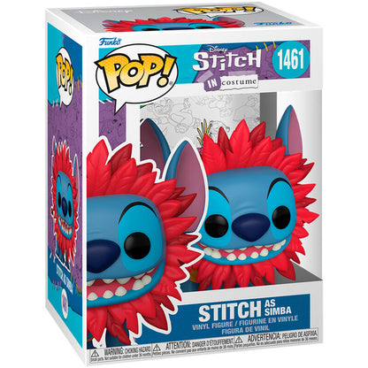 Figurine Funko POP! Disney Stitch as Simba