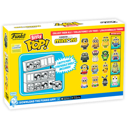 Figurine Funko POP! Blister 4 figuras Bitty POP Minions Series 4, vue 3