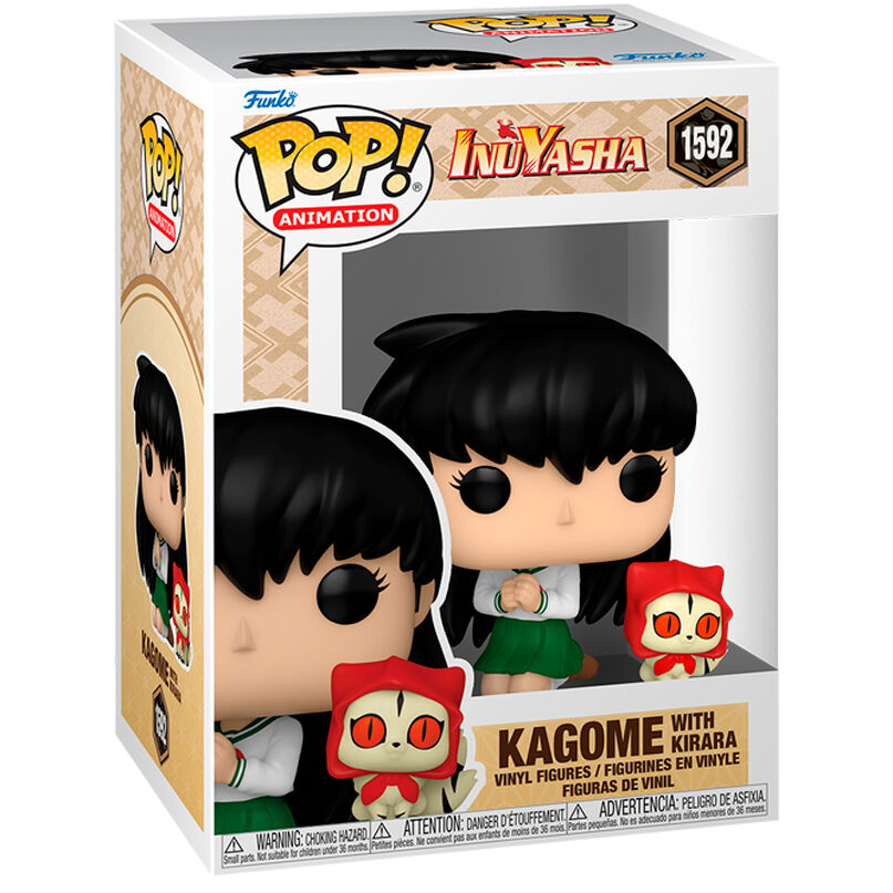 Figurine Funko POP! Inuyasha Kagome with Kirara, vue 2