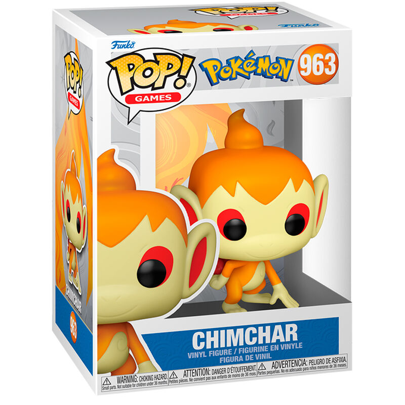 Figurine Funko POP! Pokemon Chimchar, vue 2