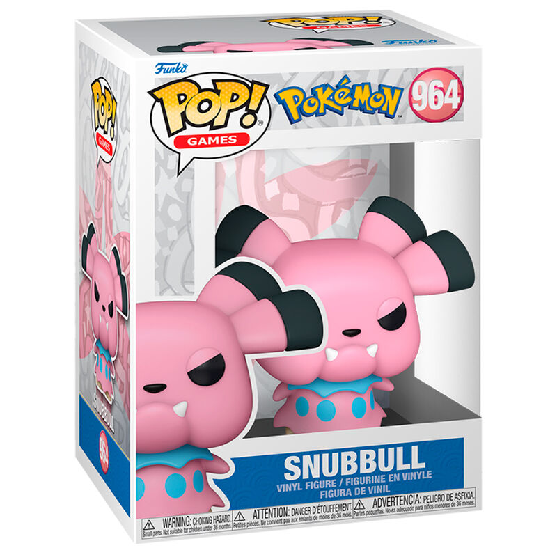 Figurine Funko POP! Pokemon Snubbull, vue 2