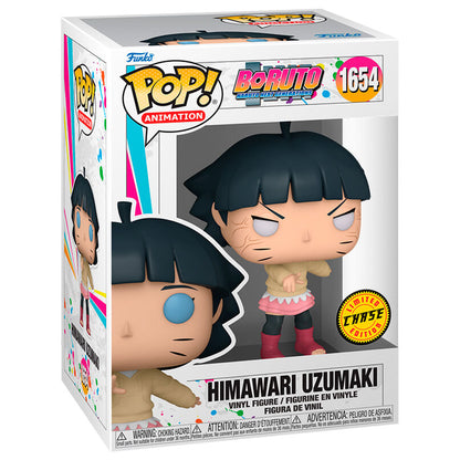 Figurine Funko POP! Boruto Himawari Uzumaki 5 + 1 Chase, vue 3