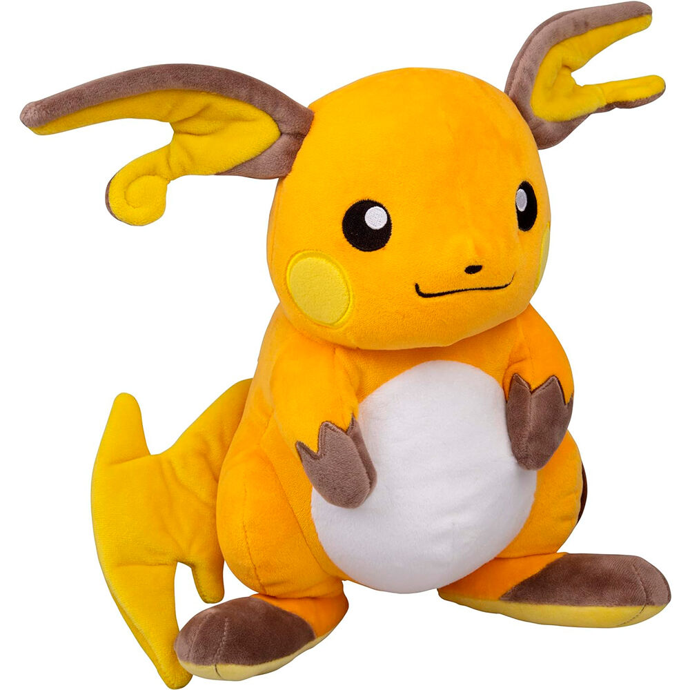Peluche Raichu Pokémon 25 cm, vue 3