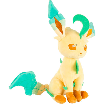 Peluche Leafeon Pokémon 23 cm, vue 3