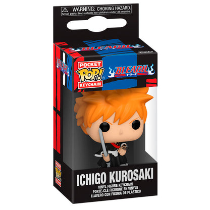 Porte-clés Funko Pocket POP! Bleach Ichigo Kurosaki, vue 2