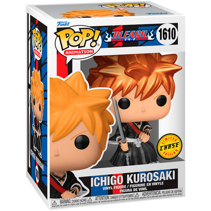Figurine Funko POP! Bleach Ichigo Kurosaki 5 + 1 Chase, vue 3