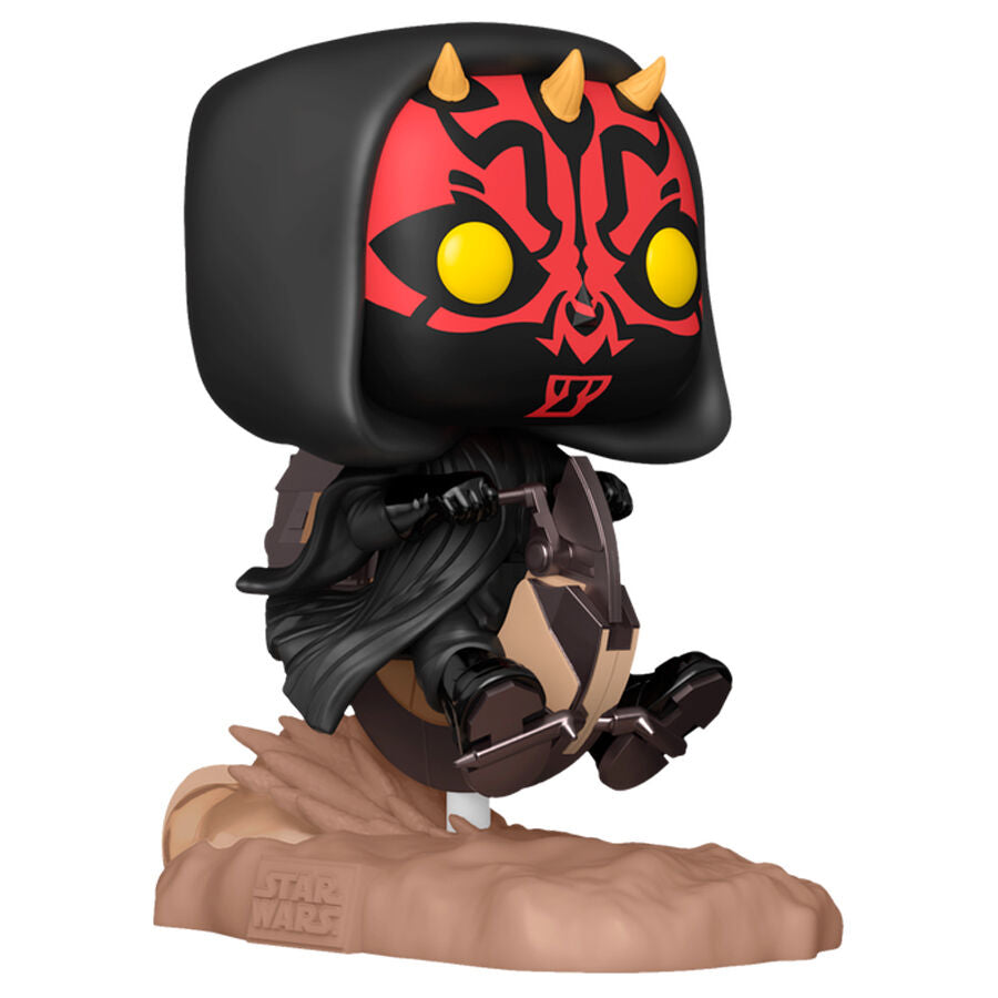 Figurine Funko POP! Rides Deluxe Star Wars Darth Maul On Bloodfin Speeder