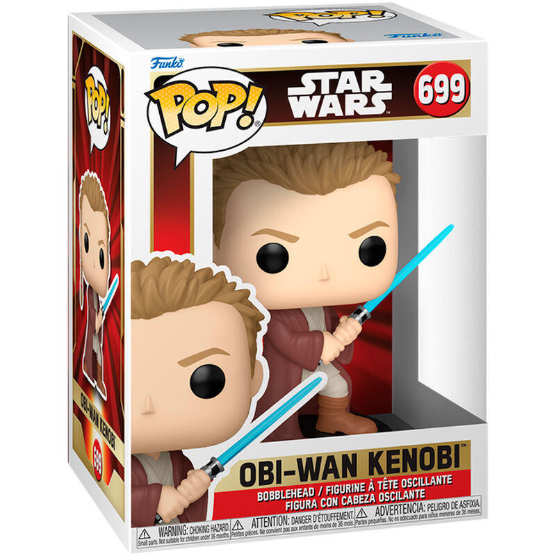 Figurine Funko POP! Star Wars Obi Wan Kenobi, vue 2