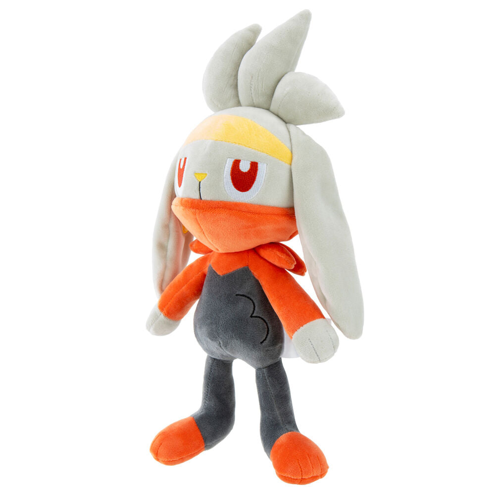Peluche Raboot Pokémon 30 cm, vue 2