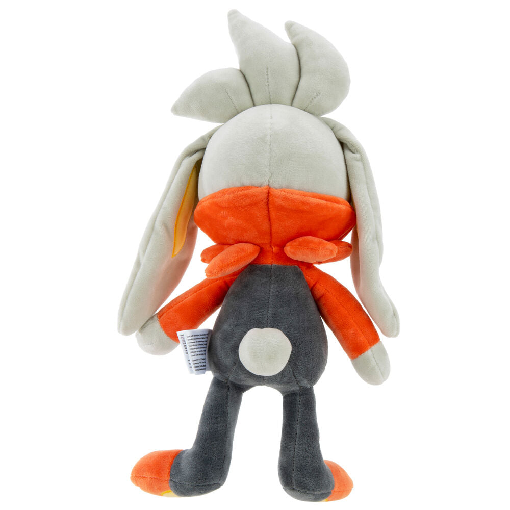 Peluche Raboot Pokémon 30 cm, vue 3