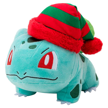 Peluche Bulbizarre Noël Pokémon 20 cm, vue 2