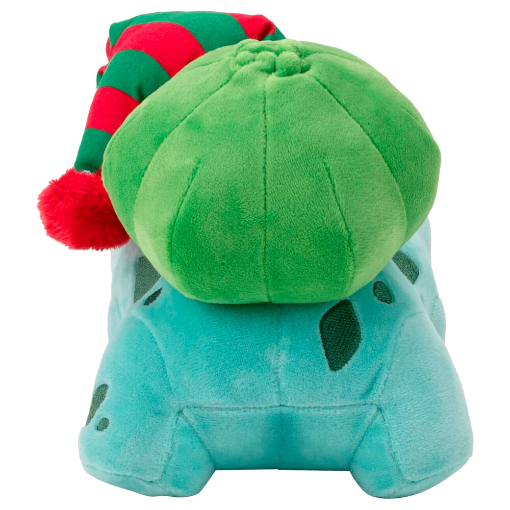 Peluche Bulbizarre Noël Pokémon 20 cm, vue 3