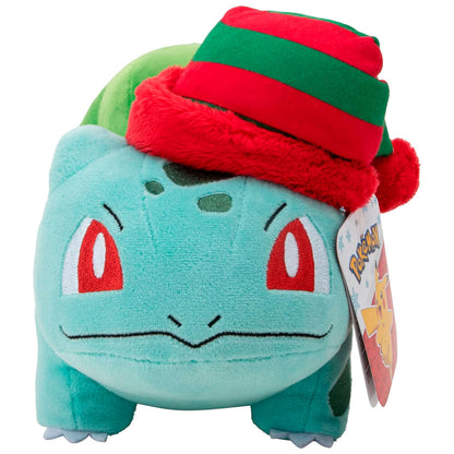 Peluche Bulbizarre Noël Pokémon 20 cm, vue 4