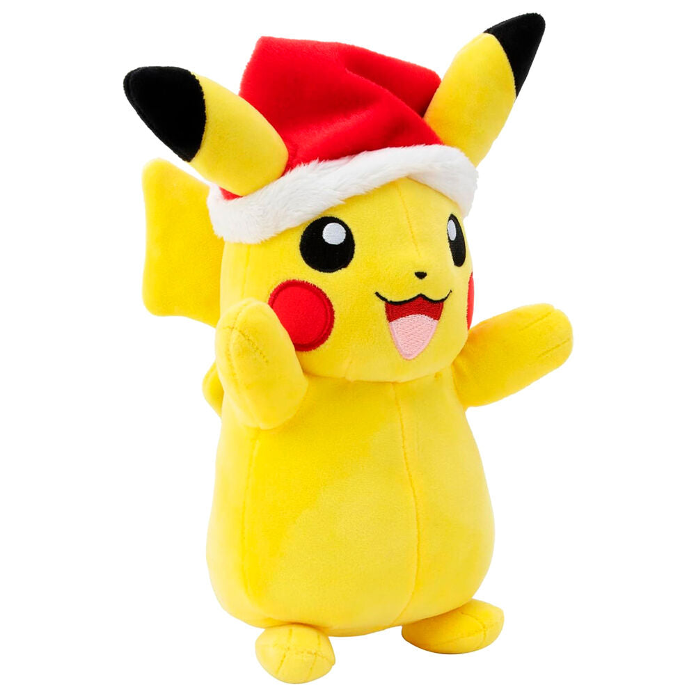 Peluche Pikachu Noël Pokémon 20 cm