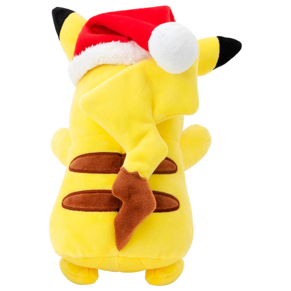 Peluche Pikachu Noël Pokémon 20 cm, vue 4