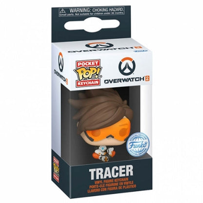 Porte-clés Funko Pocket POP! Overwatch 2 Tracer, vue 2