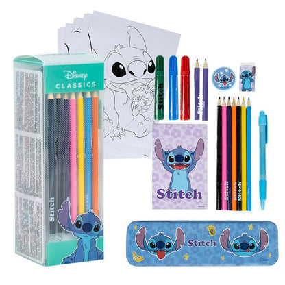 Coloriage Disney Stitch stationery set
