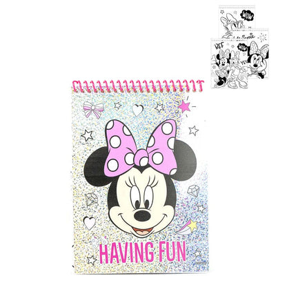 Coloriage Disney Minnie stationery set, vue 2