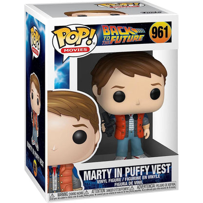 Figurine Funko POP! Back To The Future Marty in Puffy Vest, vue 2