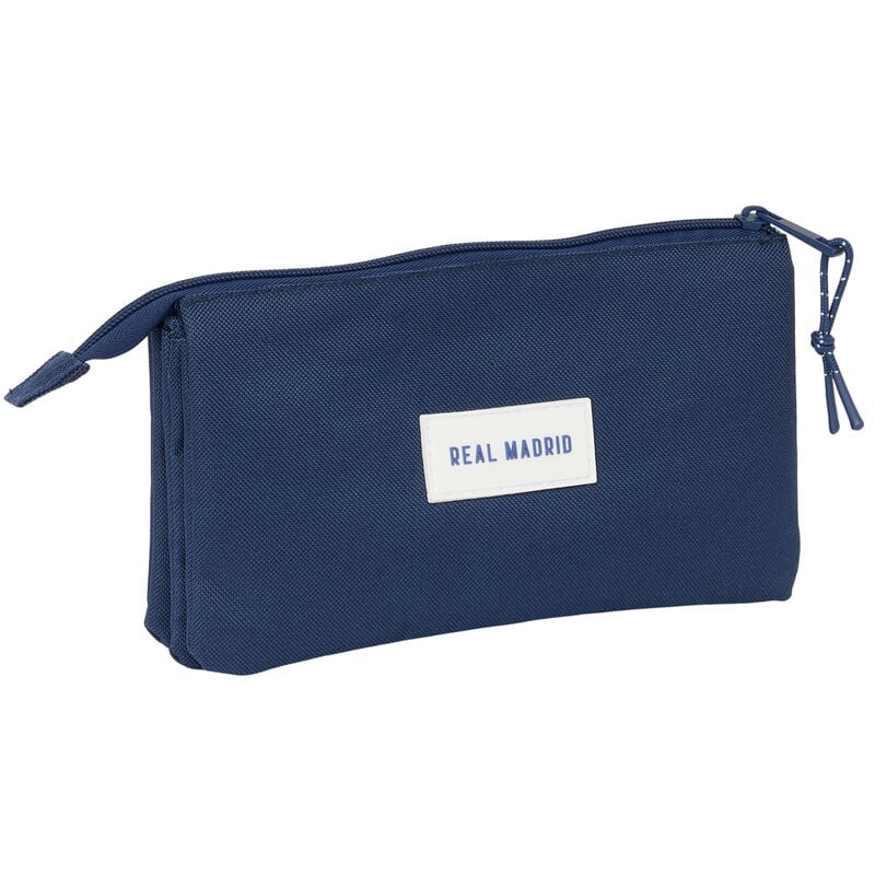 Trousse triple Real Madrid navy blue, vue 2