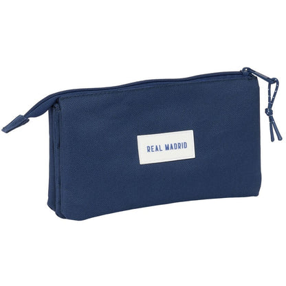 Trousse triple Real Madrid navy blue, vue 2