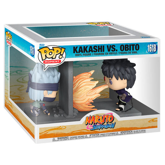 Figurine Funko POP! Moment Naruto Shippuden Kakashi vs Obito