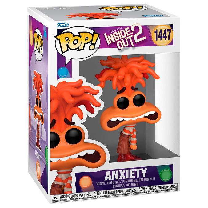 Figurine Funko POP! Inside Out 2 Anxiety