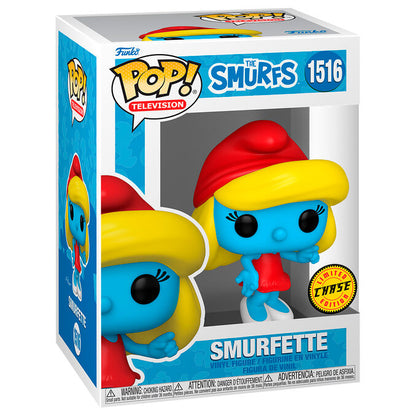 Figurine Funko POP! Los Pitufos Pitufina Chase, vue 2