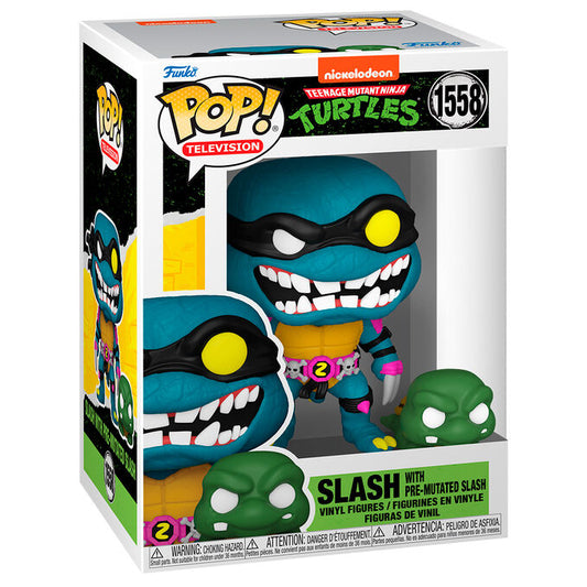 Figurine Funko POP! Tortugas Ninja Slash & Pre mutated Slash