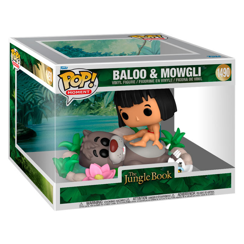 Figurine Funko POP! Moment Disney El Libro de la Selva Baloo & Mowgli