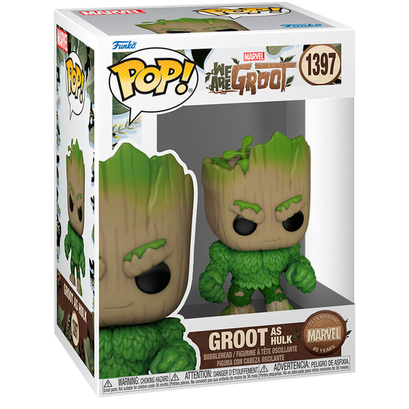 Figurine Funko POP! Marvel We Are Groot Groot as Hulk