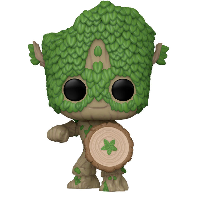 Figurine Funko POP! Marvel We Are Groot Groot as Capitan America, vue 2