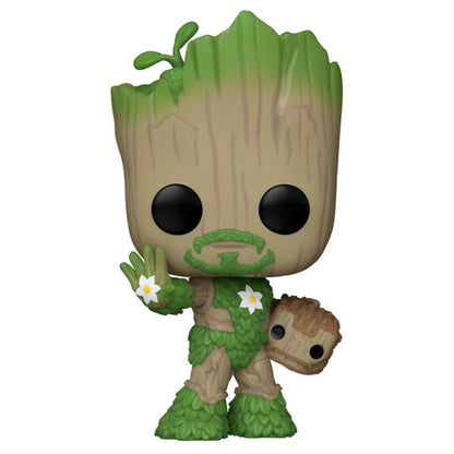 Figurine Funko POP! Marvel We Are Groot Groot as Iron Man, vue 2