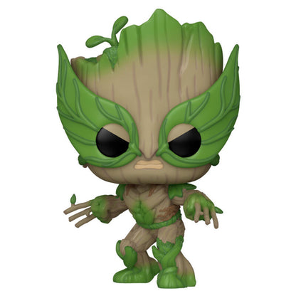 Figurine Funko POP! Marvel We Are Groot Groot as Wolverine, vue 2