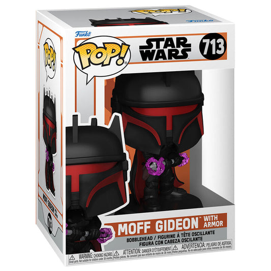 Figurine Funko POP! Star Wars The Mandalorian Moff Gideon with Armor