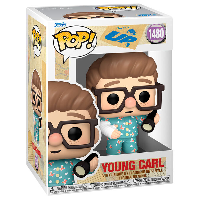 Figurine Funko POP! Disney Pixar UP Young Carl, vue 2