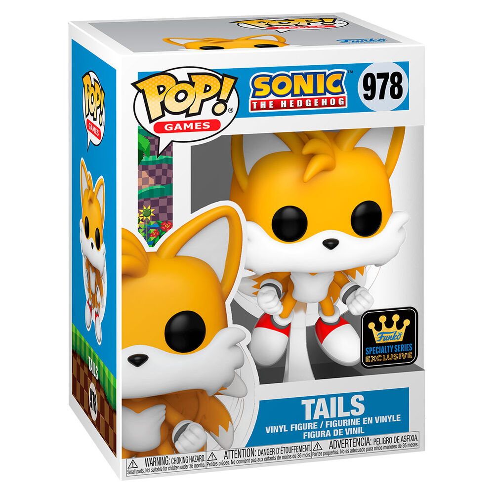 Figurine Funko POP! Sonic The Hedgehog Tails Exclusive 5 + 1 Chase